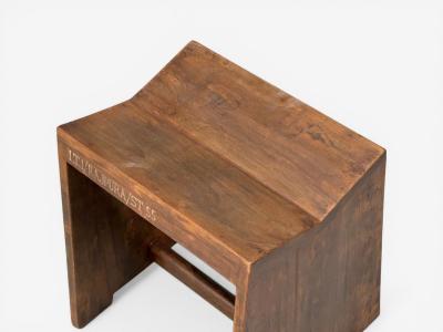 Pierre Jeanneret Pierre Jeanneret Sewing Stools Teak Chandigarh India 1960s