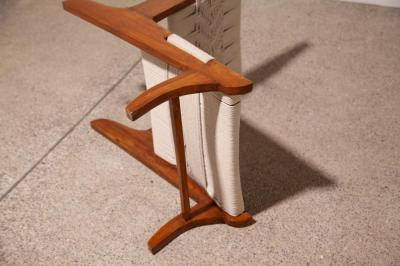 Pierre Jeanneret Rope Lounge Chair Attributed to Pierre Jeanneret 