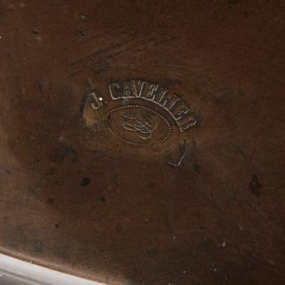 Pierre Jules Cavelier Classical style bronze sculpture of Penelope by Cavelier and Barbedienne