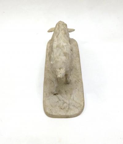 Pierre Jules M ne Grazing goat studio plaster by Pierre Jules M ne Paris France circa 1844