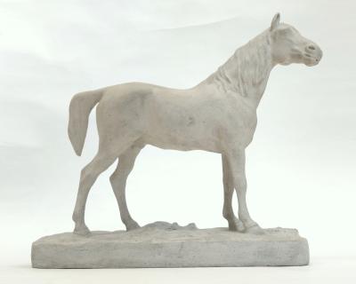 Pierre Jules M ne Ibrahim thoroughbred horse by Pierre Jules M ne France circa 1850