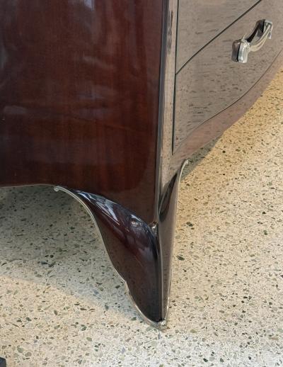 Pierre Lahalle Fine French Art Deco mahogany enfilade by Pierre Lahaelle circa 1930s