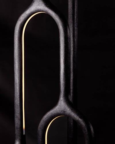 Pierre Lapeyronnie Arc light sculpture