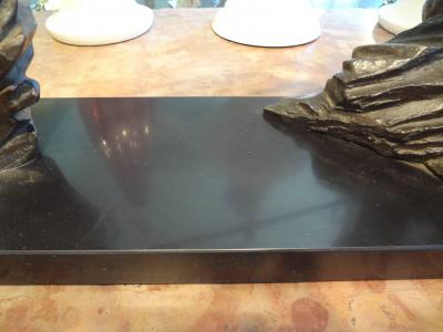 Pierre Le Faguays French Art Deco Bronze Sculpture of an Athlete on a Marble Base