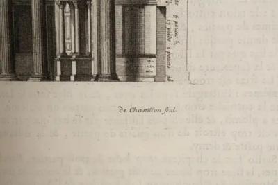 Pierre Lepautre Set Of Four Framed Engravings Of Roman Architecture By Pierre Lepautre