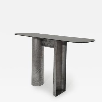 Pierre Mounier CALAMINE CONSOLE Laminated steel console