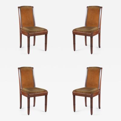 Pierre Paul Montagnac Pierre Paul Montagnac Set of 4 Dining Chairs