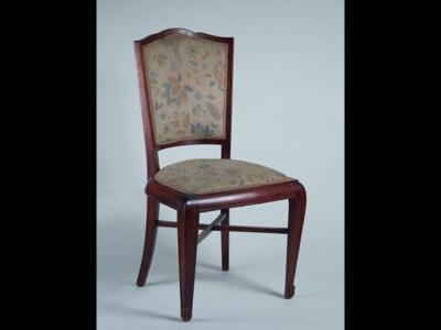 Pierre Paul Montagnac Pierre Paul Montagnac set of 6 dining chairs in mahogany
