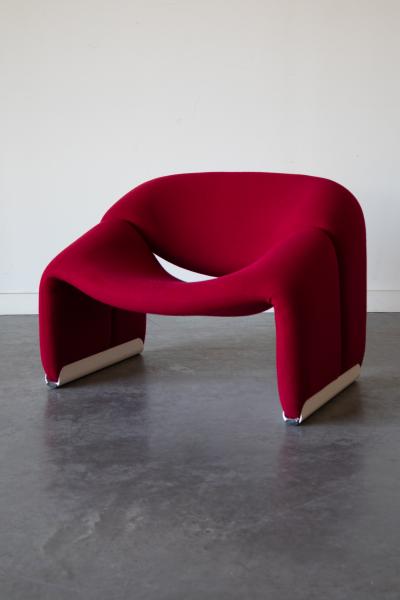 Pierre Paulin F598 Groovy Chair by Pierre Paulin for Artifort 1980s