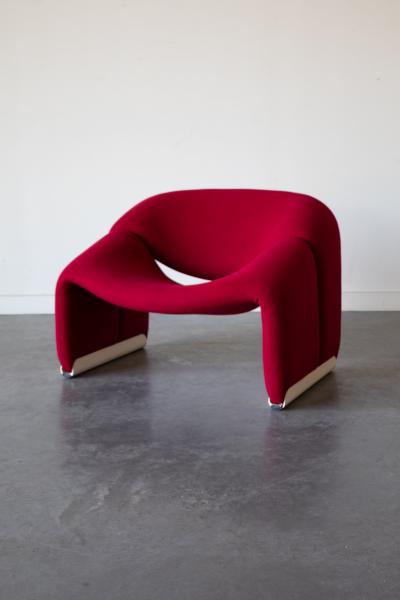 Pierre Paulin F598 Groovy Chair by Pierre Paulin for Artifort 1980s