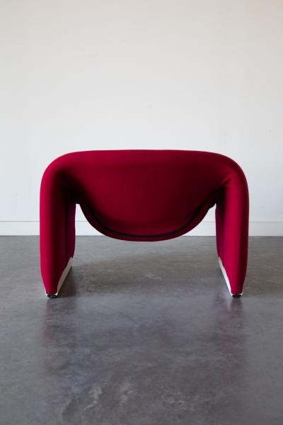 Pierre Paulin F598 Groovy Chair by Pierre Paulin for Artifort 1980s