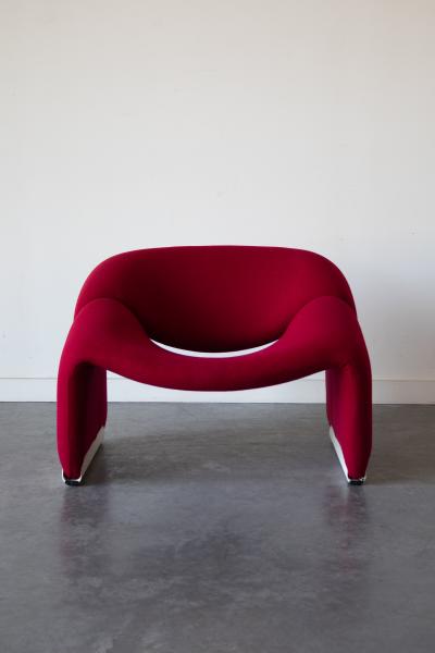 Pierre Paulin F598 Groovy Chair by Pierre Paulin for Artifort 1980s