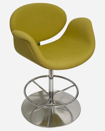 Pierre Paulin Little Tulip swivel chair with footrest Pierre Paulin Netherlands circa 1960
