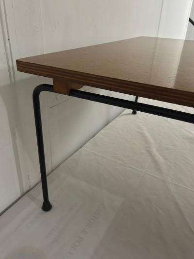 Pierre Paulin Oak plywood coffee table model CM192