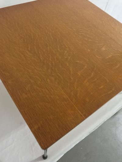 Pierre Paulin Oak plywood coffee table model CM192
