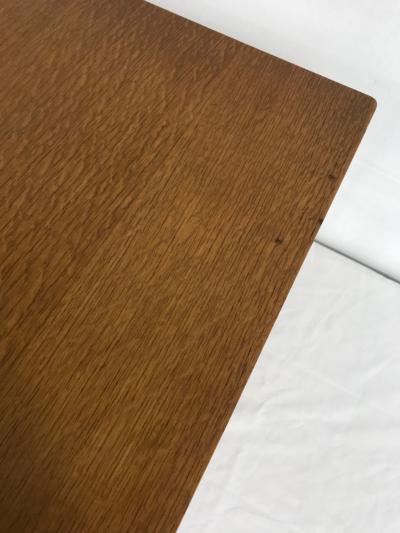 Pierre Paulin Oak plywood coffee table model CM192