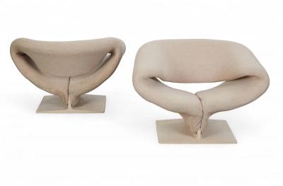 Pierre Paulin Pair of Original Ribbon Chairs by Pierre Paulin for Artifort