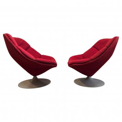 Pierre Paulin Pierre Paulin F557 Swivel Lounge Chairs for Artifort