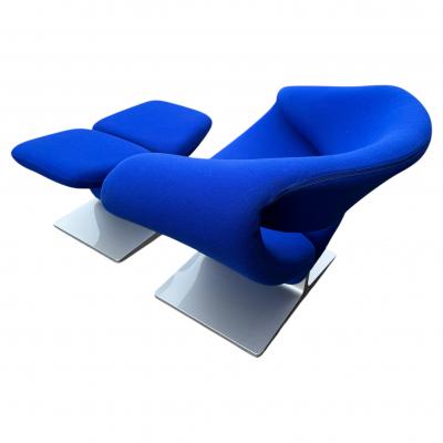 Pierre Paulin Pierre Paulin For Artifort Ribbon Chairs with Ottomans