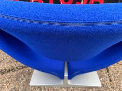 Pierre Paulin Pierre Paulin For Artifort Ribbon Chairs with Ottomans