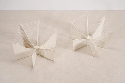 Pierre Paulin Pierre Paulin Pair of Spider Lounge Chairs Model F678 for Artifort 1966