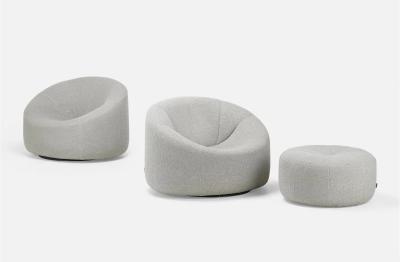 Pierre Paulin Pierre Paulin Pumpkin Lounge Chairs and Ottoman