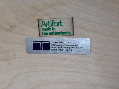 Pierre Paulin Pierre Paulin Rare and Early Ribbon Chairs with Original Fabric 1967 Signed 