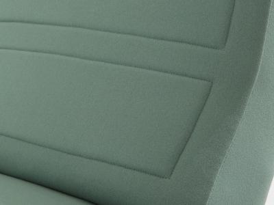 Pierre Paulin Pierre Paulin pair of CM236 armchairs chrome satin wool velvet 1960