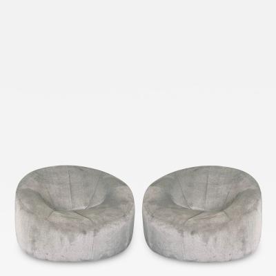 Pierre Paulin for Ligne Roset Pumpkin Lounge Chairs France 2008