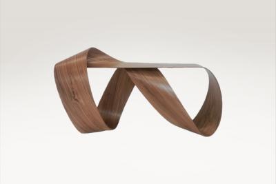 Pierre Renart M bius Console In Natural Walnut