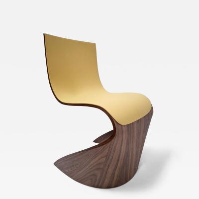 Pierre Renart Ribbon leather chair bl 