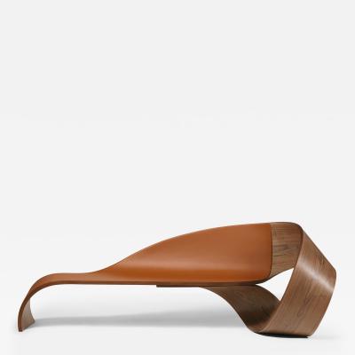 Pierre Renart Wave leather banquette