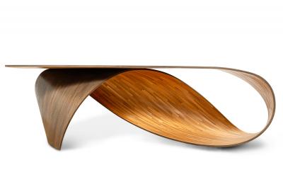 Pierre Renart Wave tinted coffee table