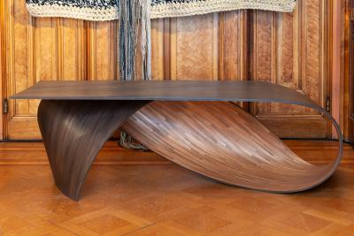Pierre Renart Wave tinted coffee table