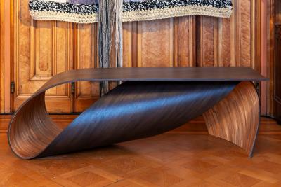 Pierre Renart Wave tinted coffee table