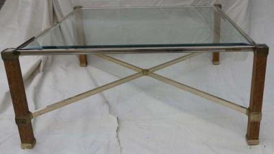 Pierre Vandel Oak Pierre Vandel Signed Coffee Table