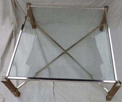 Pierre Vandel Oak Pierre Vandel Signed Coffee Table