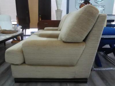 Pierre Vandel Pair of French Modern Club Chairs by Pierre Vandel