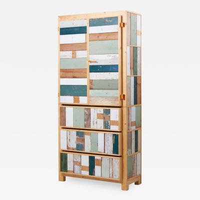 Piet Hein Eek Classic Cupboard in Scrapwood by Piet Hein Eek