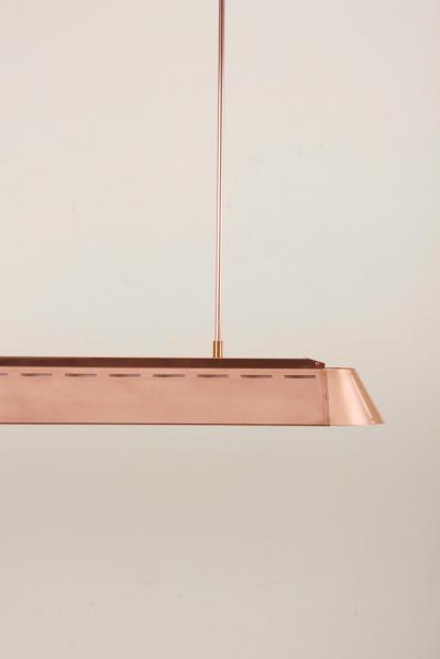 Piet Hein Eek One of Two TL Copper Suspension Light by Piet Hein Eek