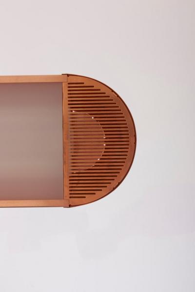 Piet Hein Eek One of Two TL Copper Suspension Light by Piet Hein Eek