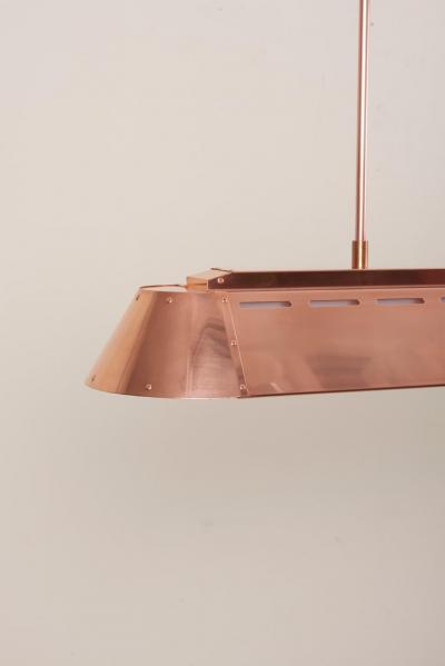 Piet Hein Eek One of Two TL Copper Suspension Light by Piet Hein Eek