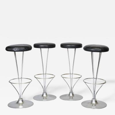 Piet Hein Four Piet Hein Barstools