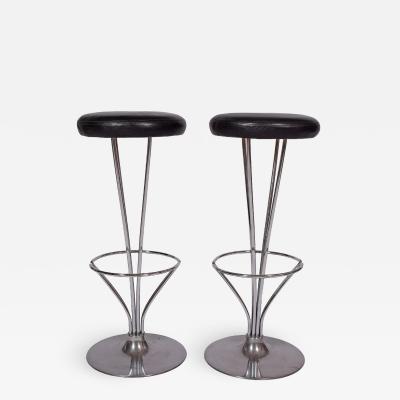 Piet Hein Pair Stools by Piet Hein for Fritz Hansen