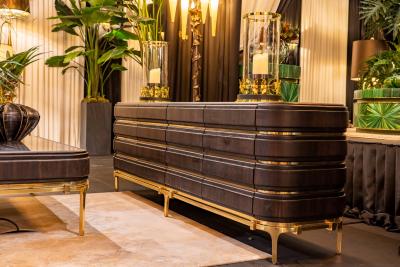 Pieter Adam Circum Sideboard brown