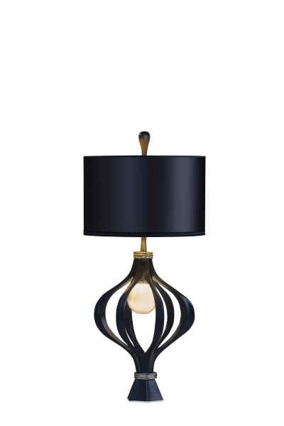 Pieter Adam PA 741 Curva Culta table lamp with glass