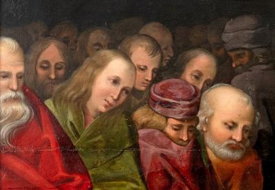 Pieter Brueghel Christ and the Woman Taken in Adultery