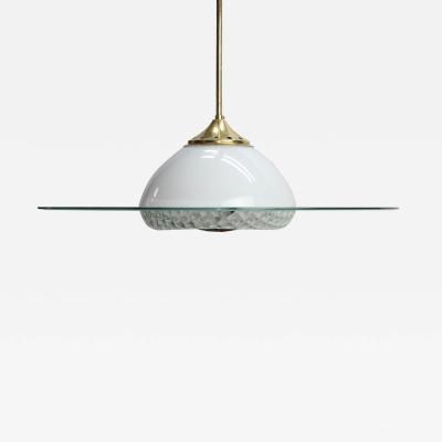 Pietro Chiesa Chandelier by Pietro Chiesa Designed for Fontana Arte 1940 Italy