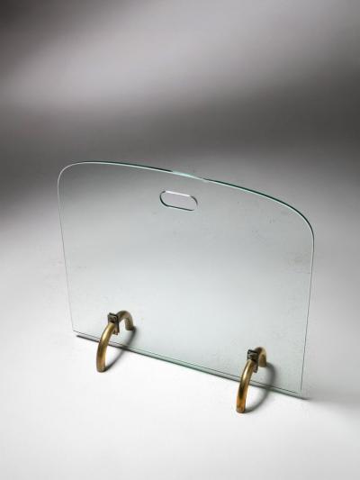 Pietro Chiesa Fire Screen by Pietro Chiesa for Fontana Arte