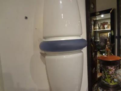 Pietro Chiesa Large Pair of Post Modern Murano Glass Sconces